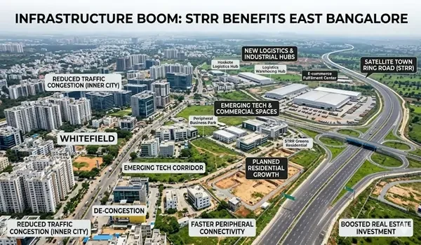 The Infrastructure Boom How The Satellite Town Ring Road Strr Transforms East Bangalore