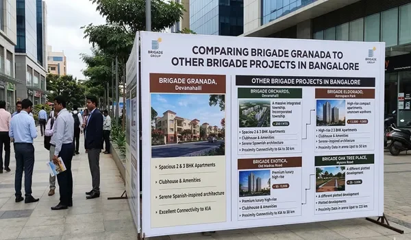 Featured Image of The Luxury Face-Off: Comparing Brigade Granada to Sobha’s Whitefield Landmarks